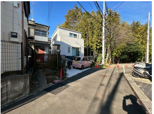 前面道路
